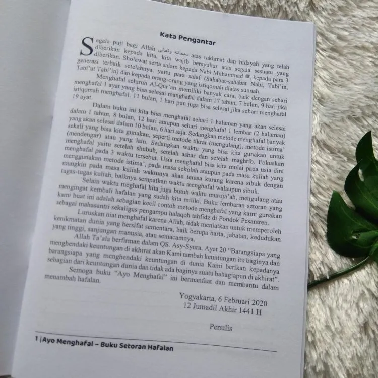 Ayo Menghafal : Buku Setoran Hafalan Full 30 Juz | Kun Sholihan 3